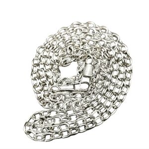 1 Generic faux Silver color chain strap for bags and wallets